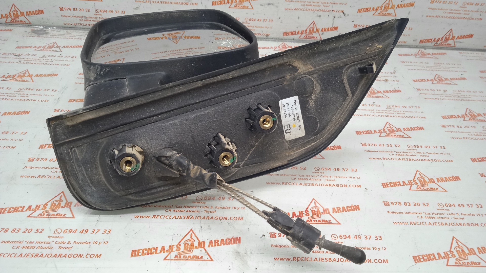 RETROVISOR IZQUIERDO FIAT FIORINO 199A2000