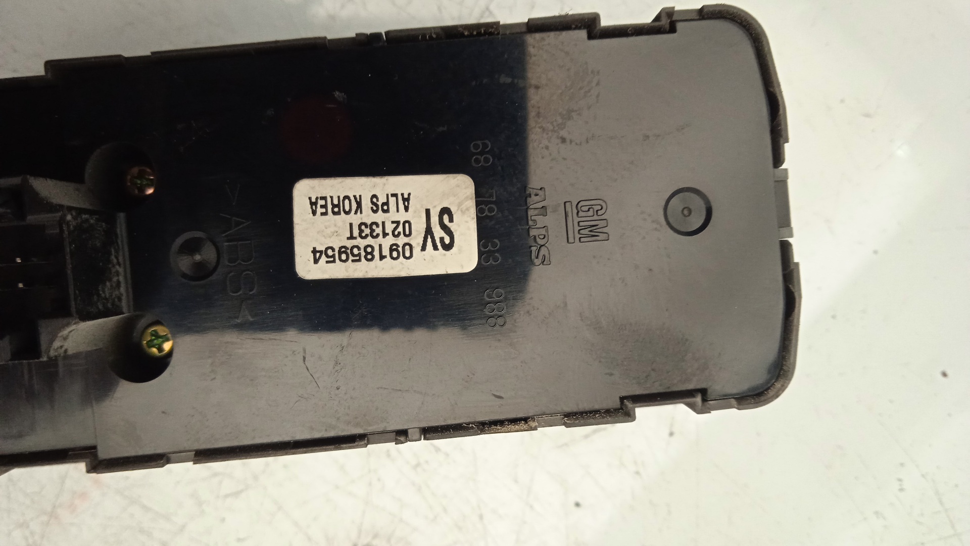 MANDO ELEVALUNAS DELANTERO IZQUIERDO OPEL VECTRA Z22SE