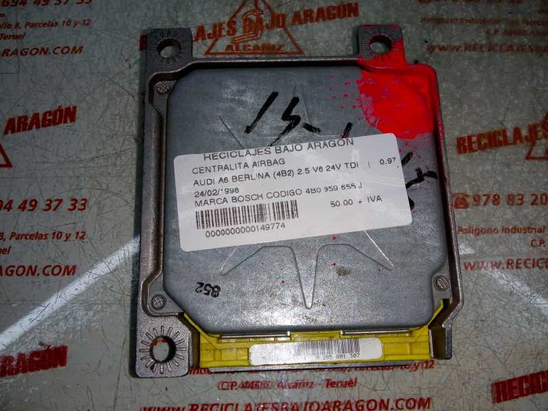 CENTRALITA AIRBAG AUDI A6 