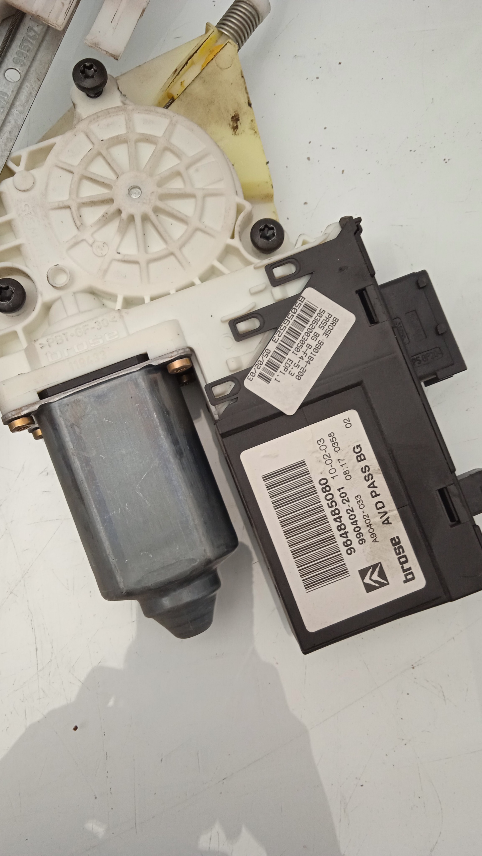 ELEVALUNAS DELANTERO DERECHO CITROEN C5 BERLINA 6FZ