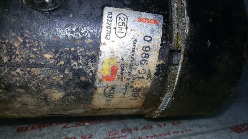 MOTOR ARRANQUE SEAT MARBELLA 08NCB