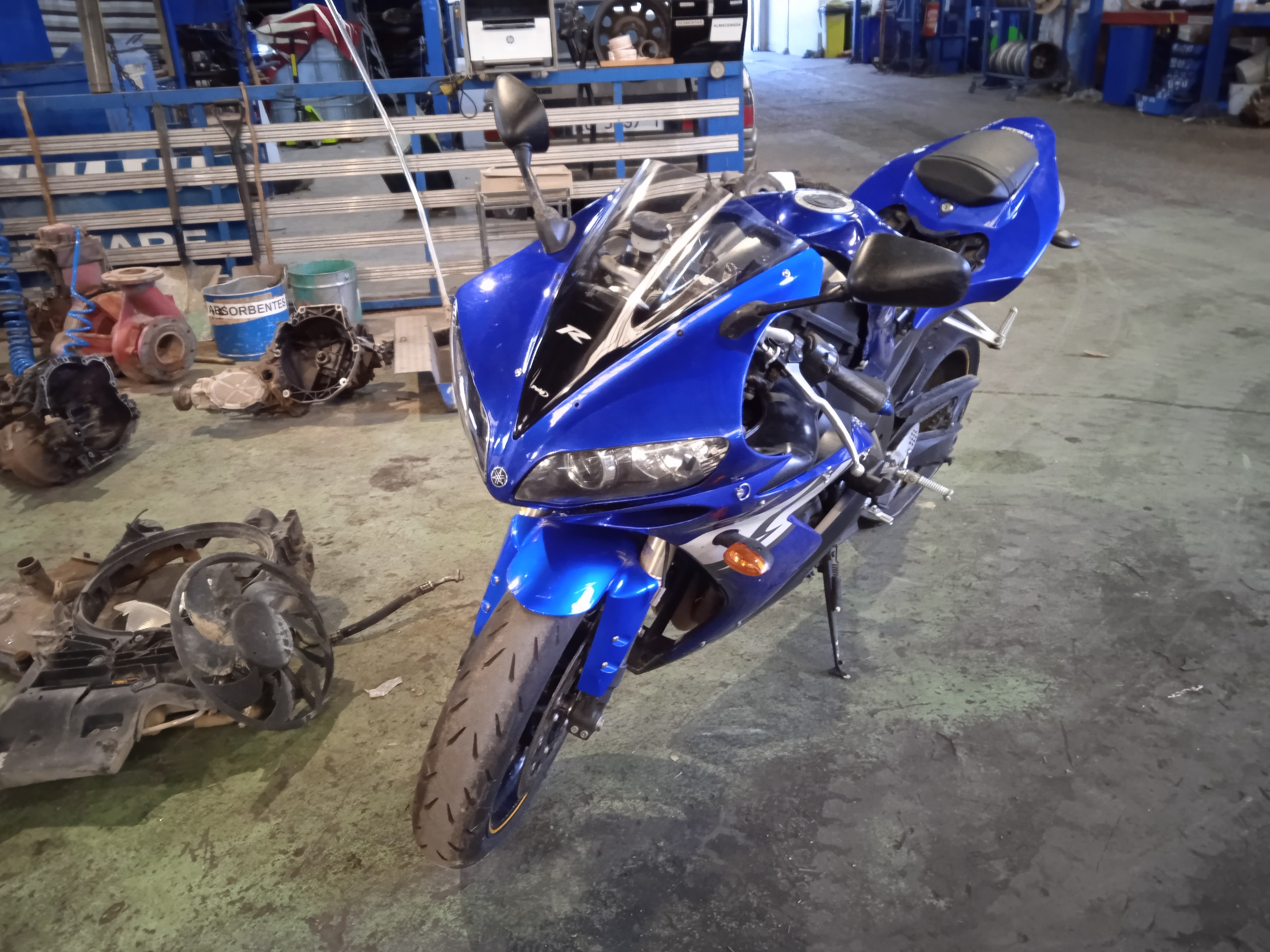 PORTAMATRICULAS YAMAHA YZF-R G-W509E