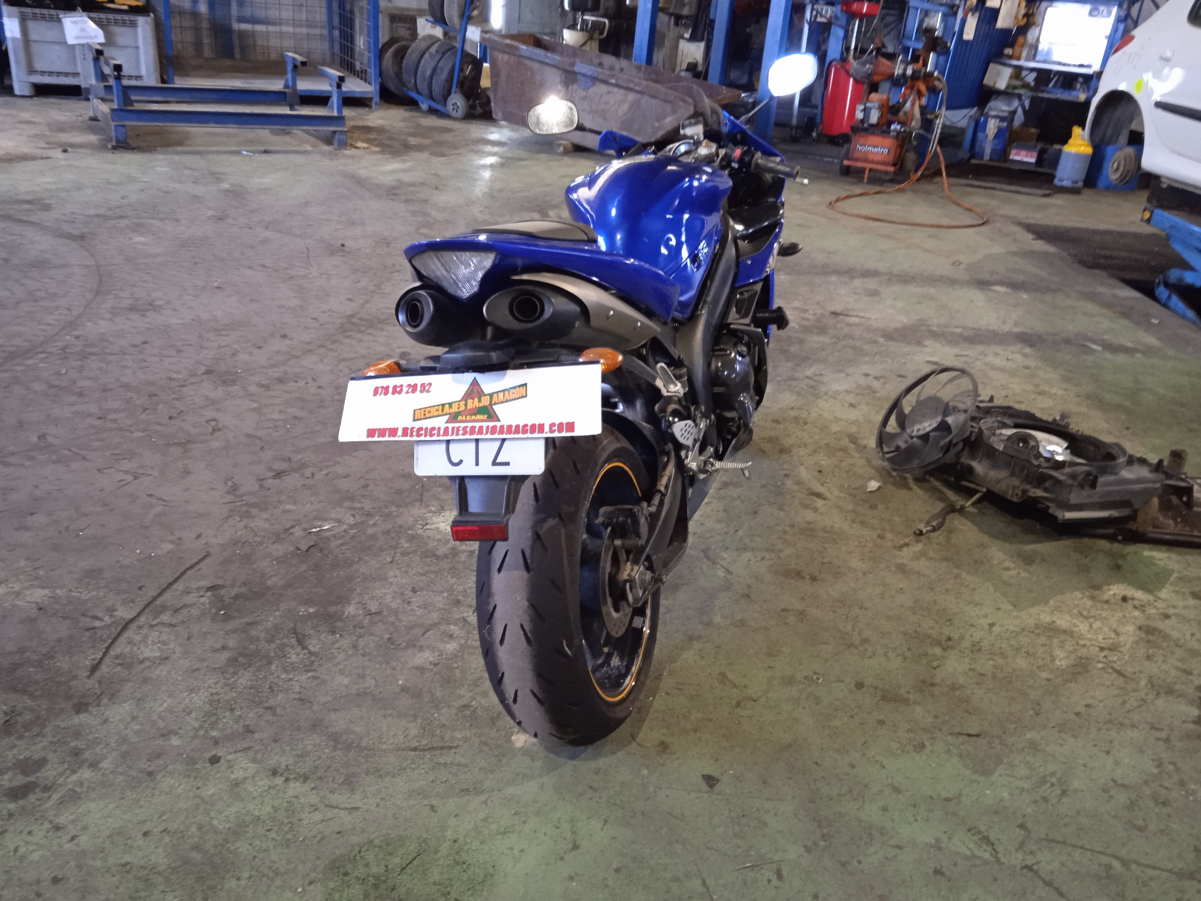 PORTAMATRICULAS YAMAHA YZF-R G-W509E