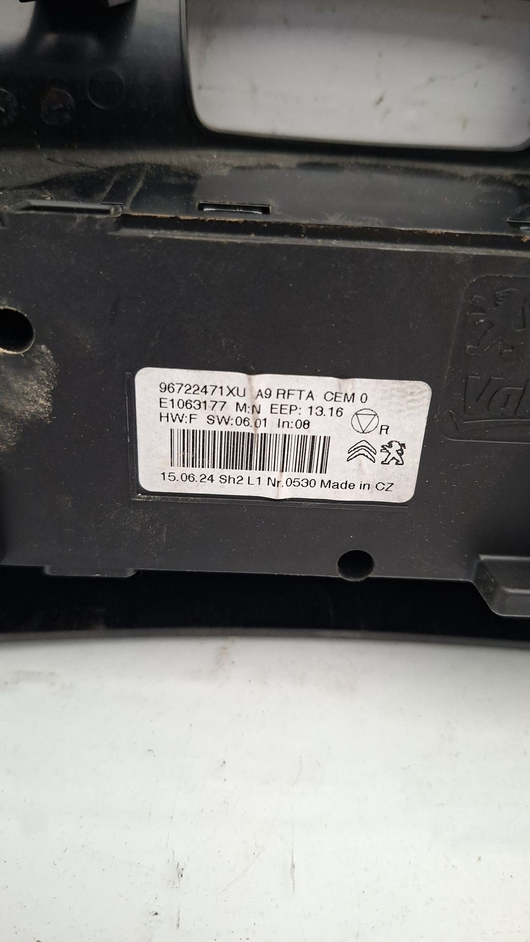 MANDO CLIMATIZADOR PEUGEOT 2008 