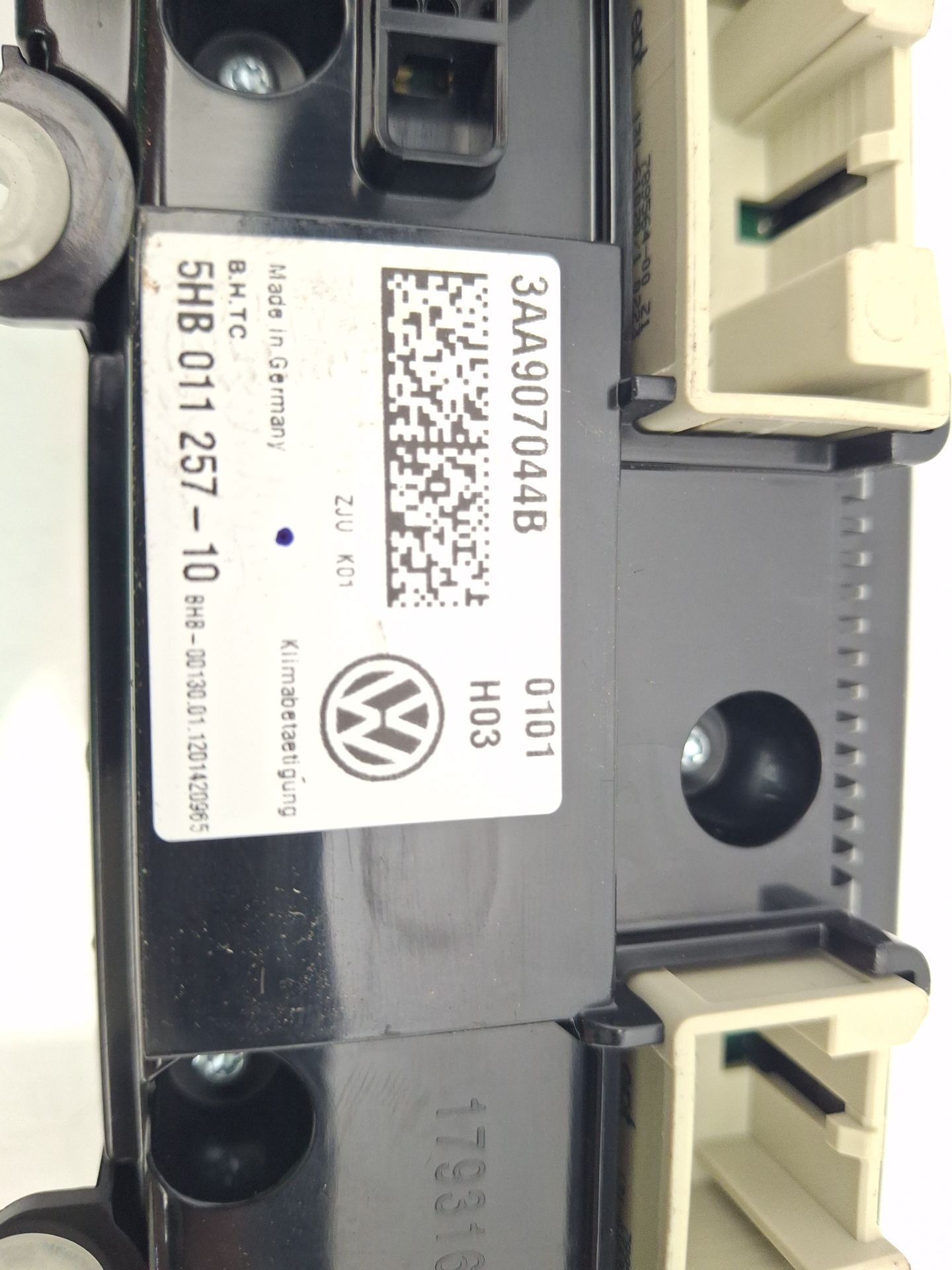 MANDO CALEFACCION / AIRE ACONDICIONADO VOLKSWAGEN  