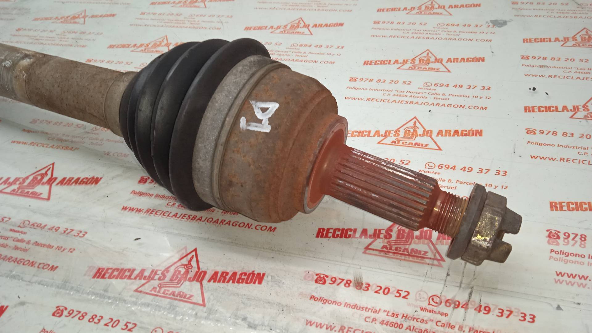 TRANSMISION DELANTERA IZQUIERDA RENAULT GRAND K4M D8