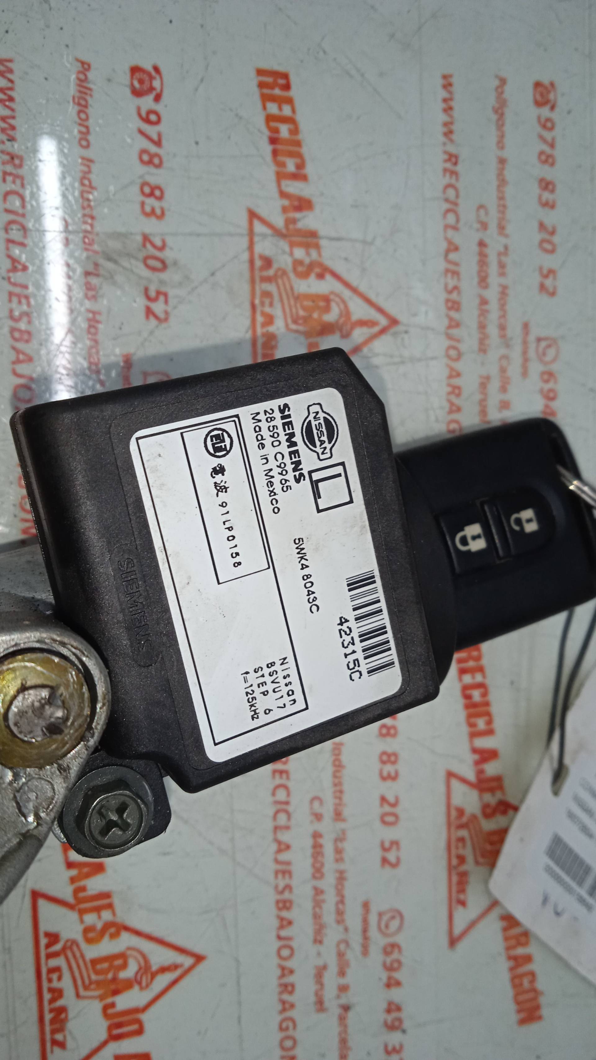 CONMUTADOR DE ARRANQUE NISSAN ALMERA QG15DE