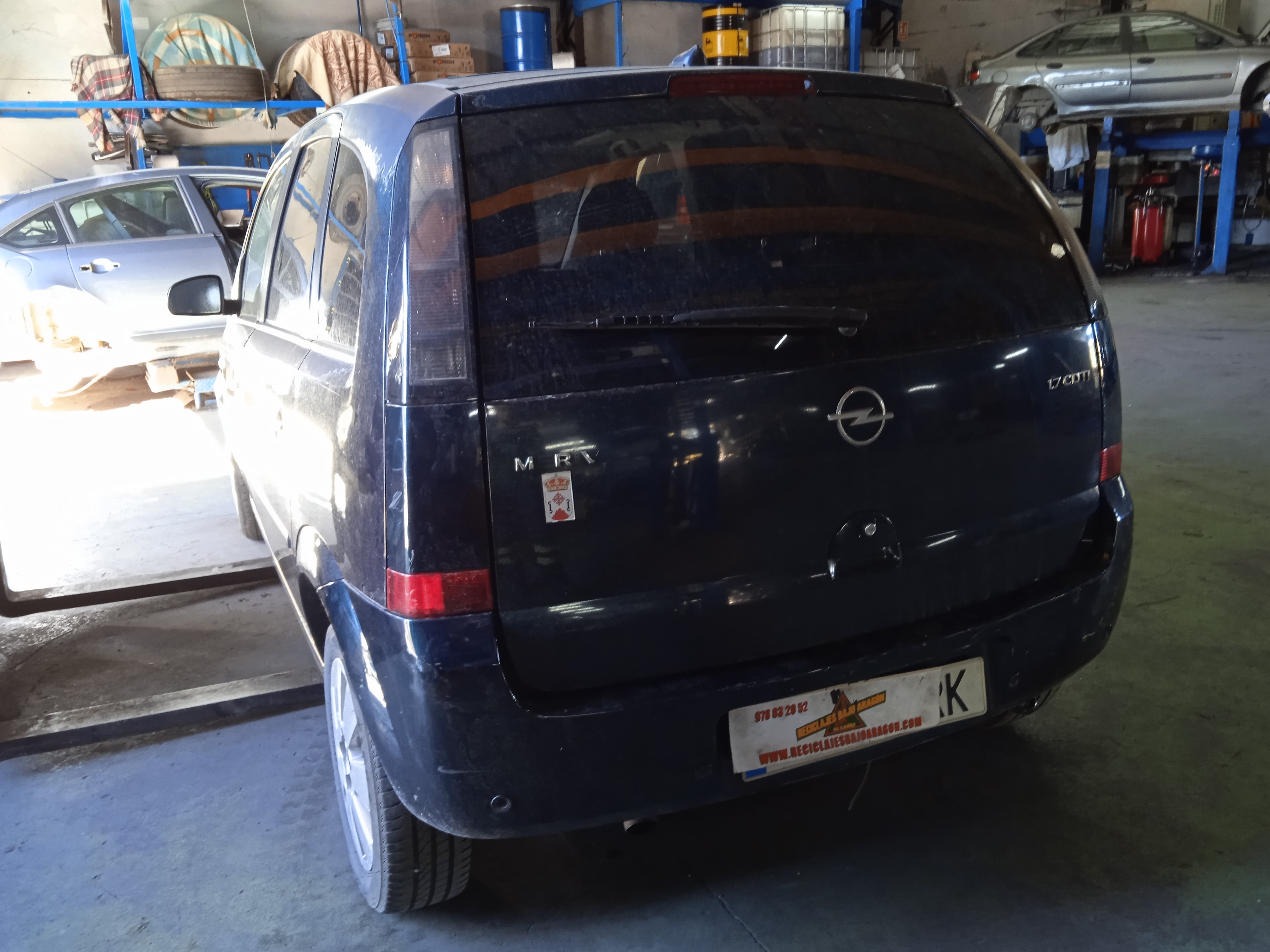 REJILLA DELANTERA OPEL MERIVA Z17DTH