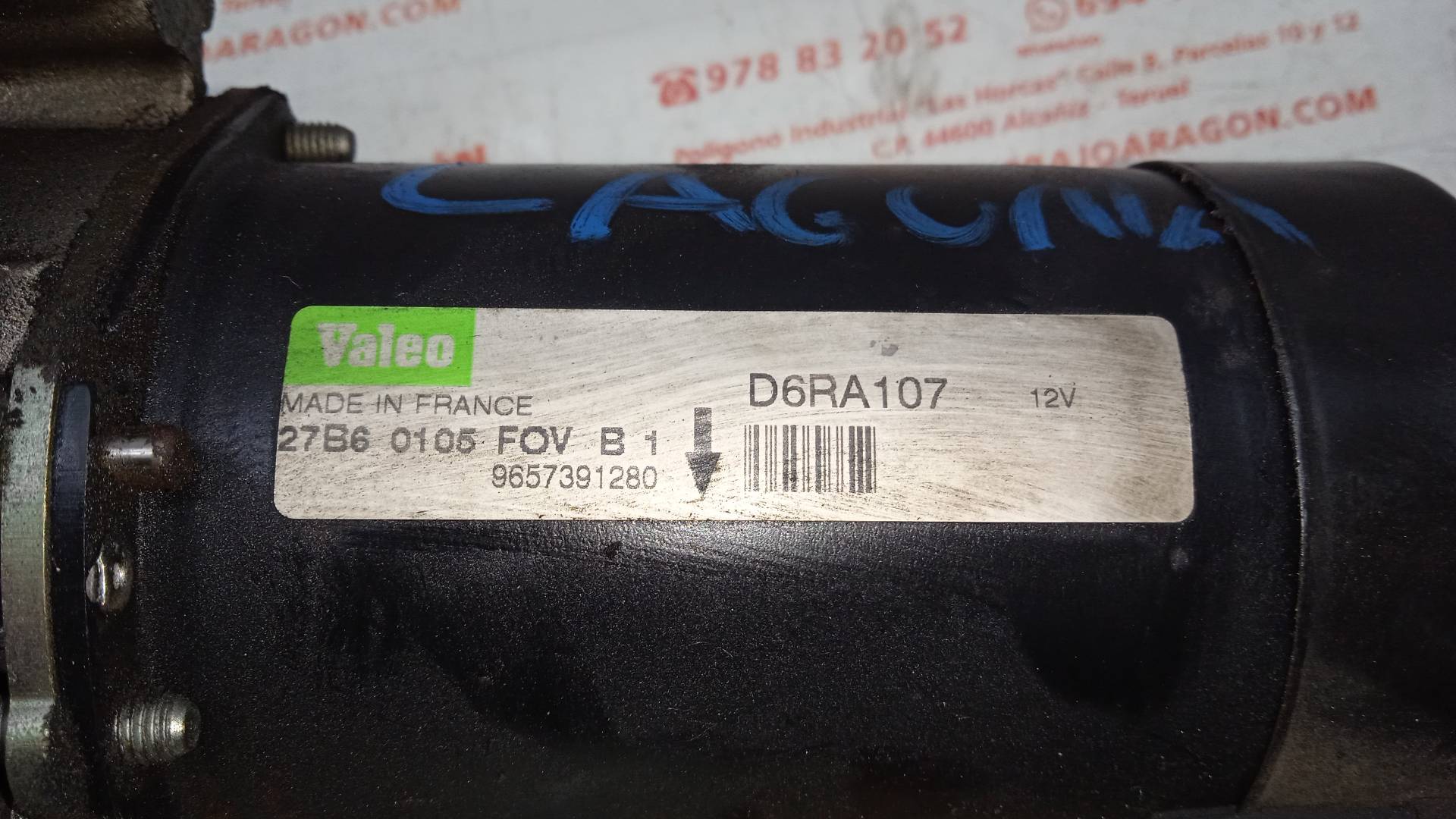 MOTOR ARRANQUE RENAULT LAGUNA L7X M7