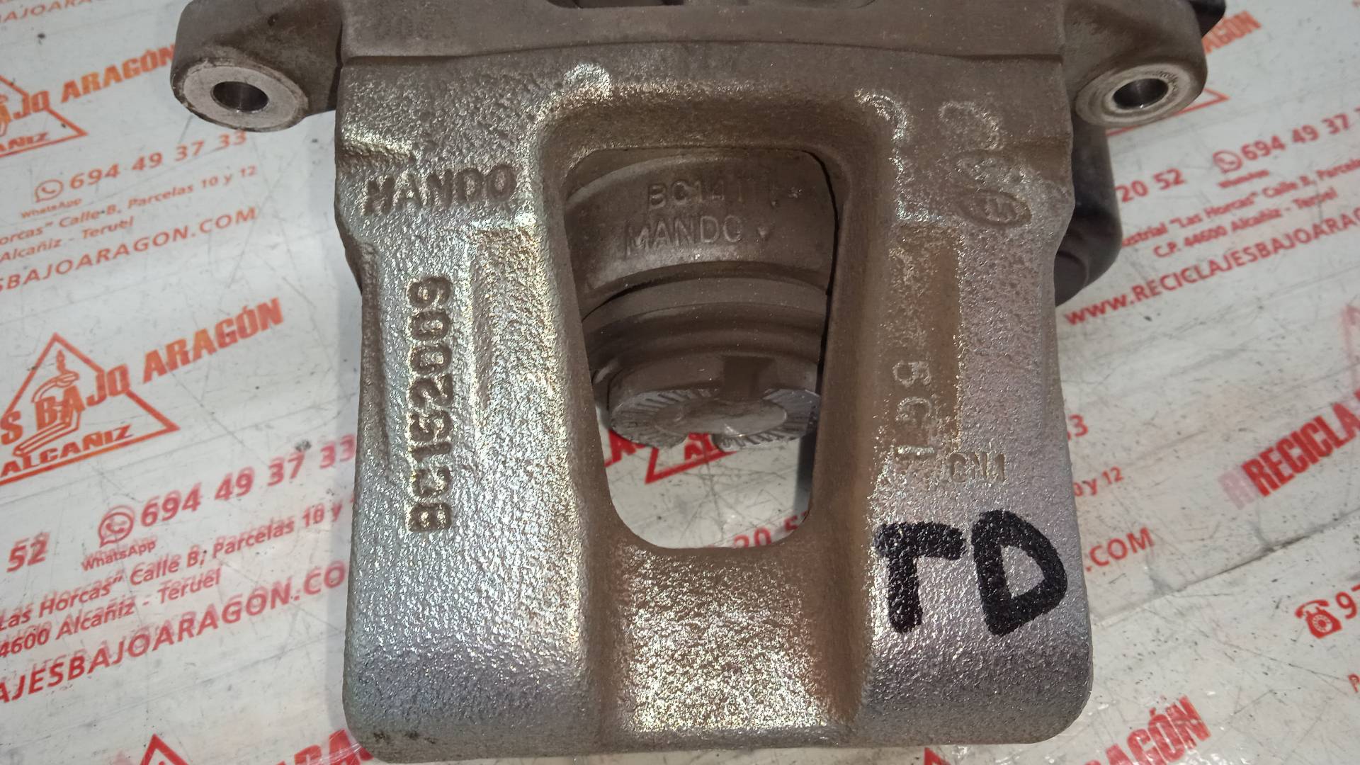 PINZA FRENO TRASERA DERECHA HYUNDAI I40 D4FD