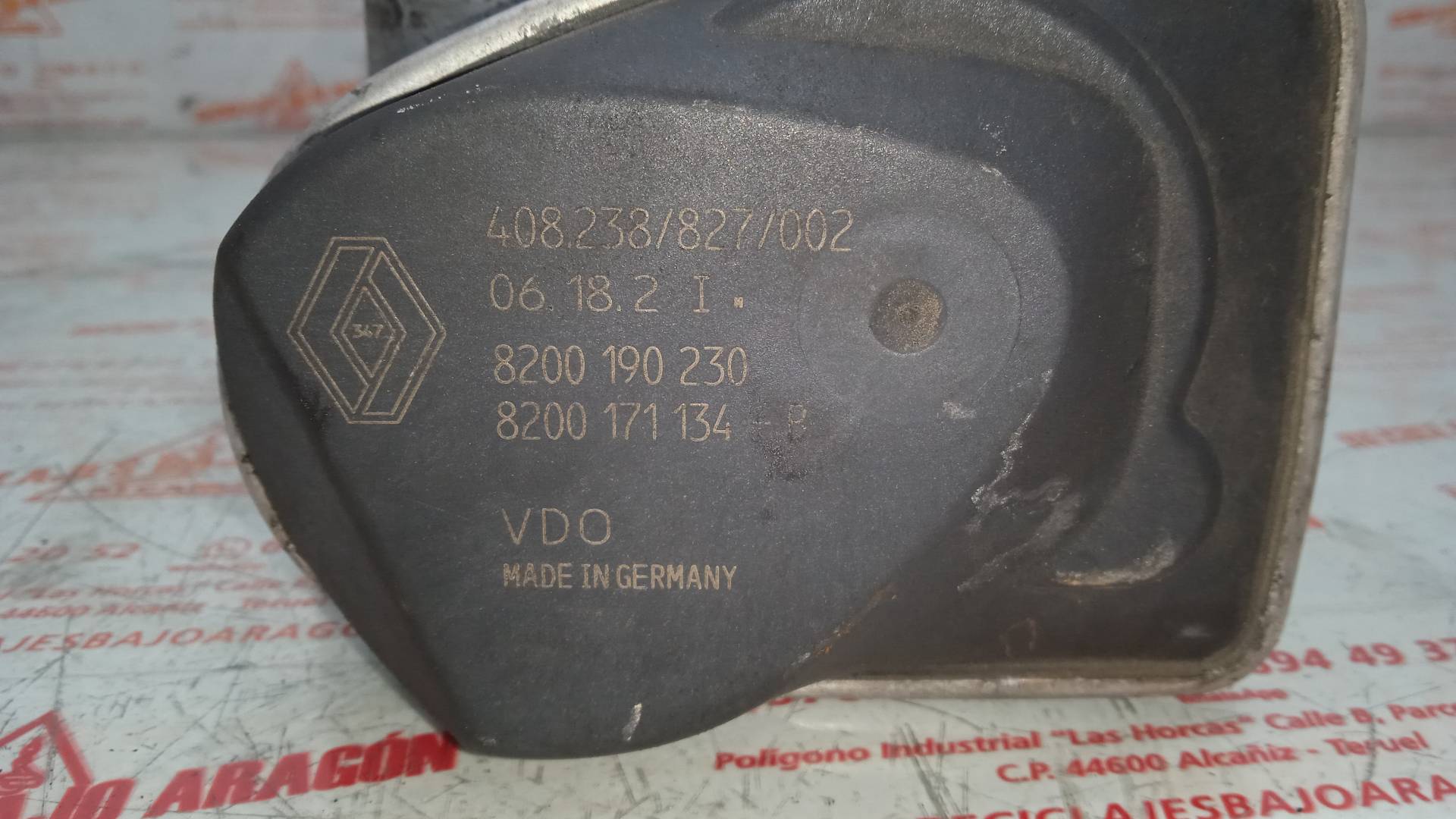 CAJA MARIPOSA RENAULT GRAND K4M D8