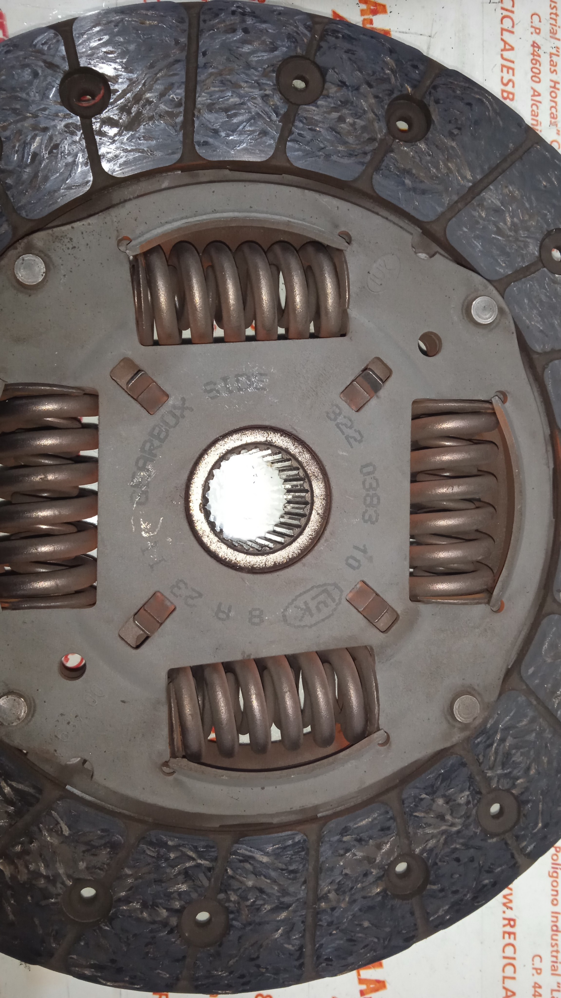 KIT EMBRAGUE RENAULT KANGOO K9K A7