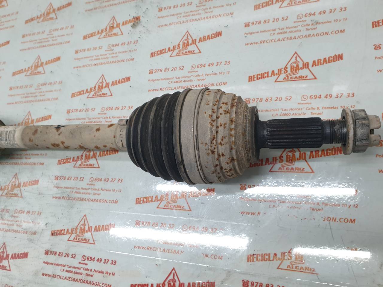 TRANSMISION DELANTERA IZQUIERDA RENAULT CLIO K9K T7