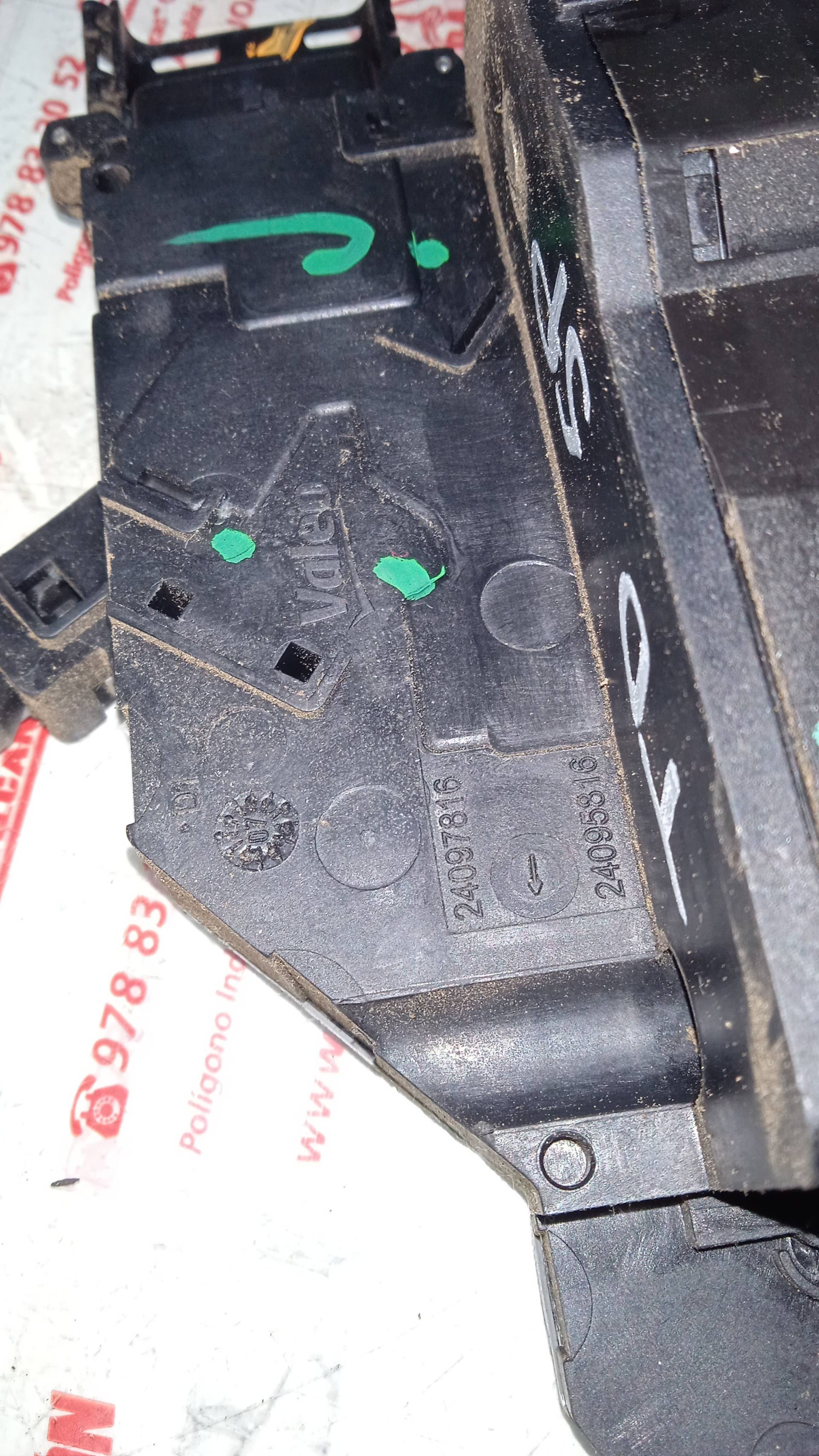 CERRADURA PUERTA TRASERA DERECHA CITROEN C4 9HZ