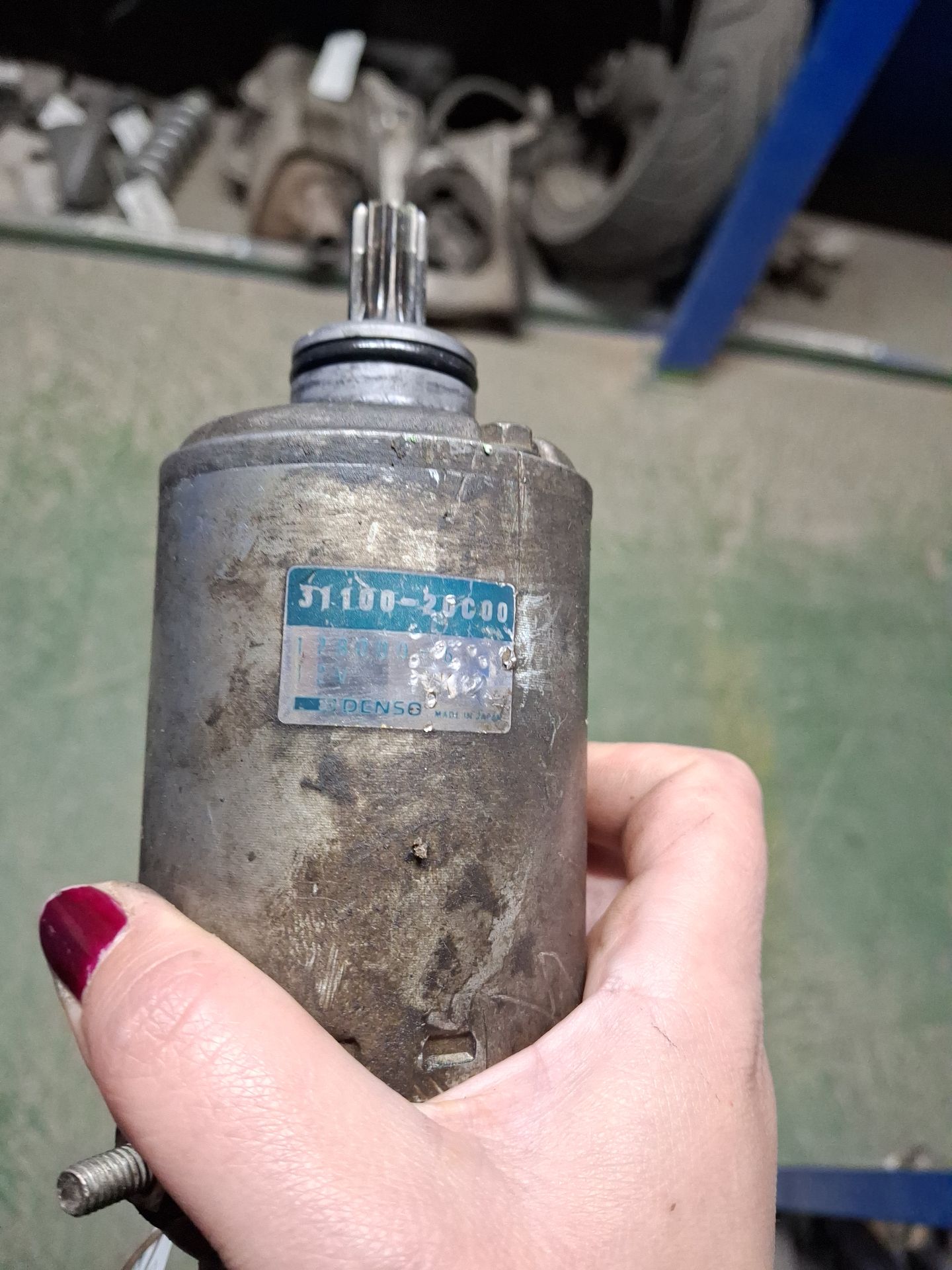 MOTOR ARRANQUE SUZUKI GSX 