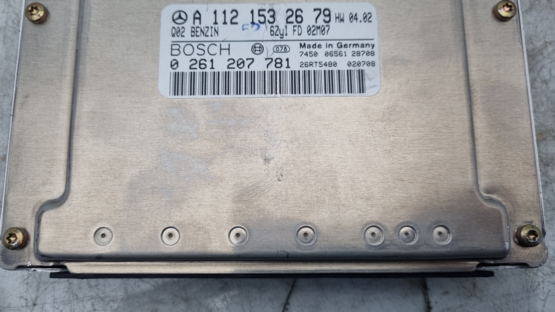 CENTRALITA MOTOR UCE MERCEDES-BENZ CLK 