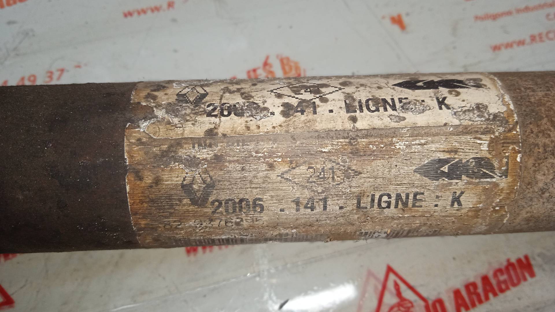 TRANSMISION DELANTERA DERECHA RENAULT GRAND K4M D8