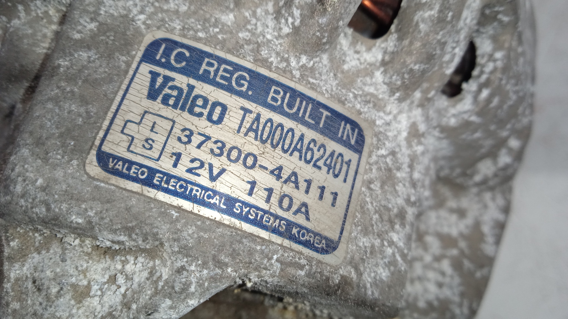 ALTERNADOR KIA SORENTO D4CB