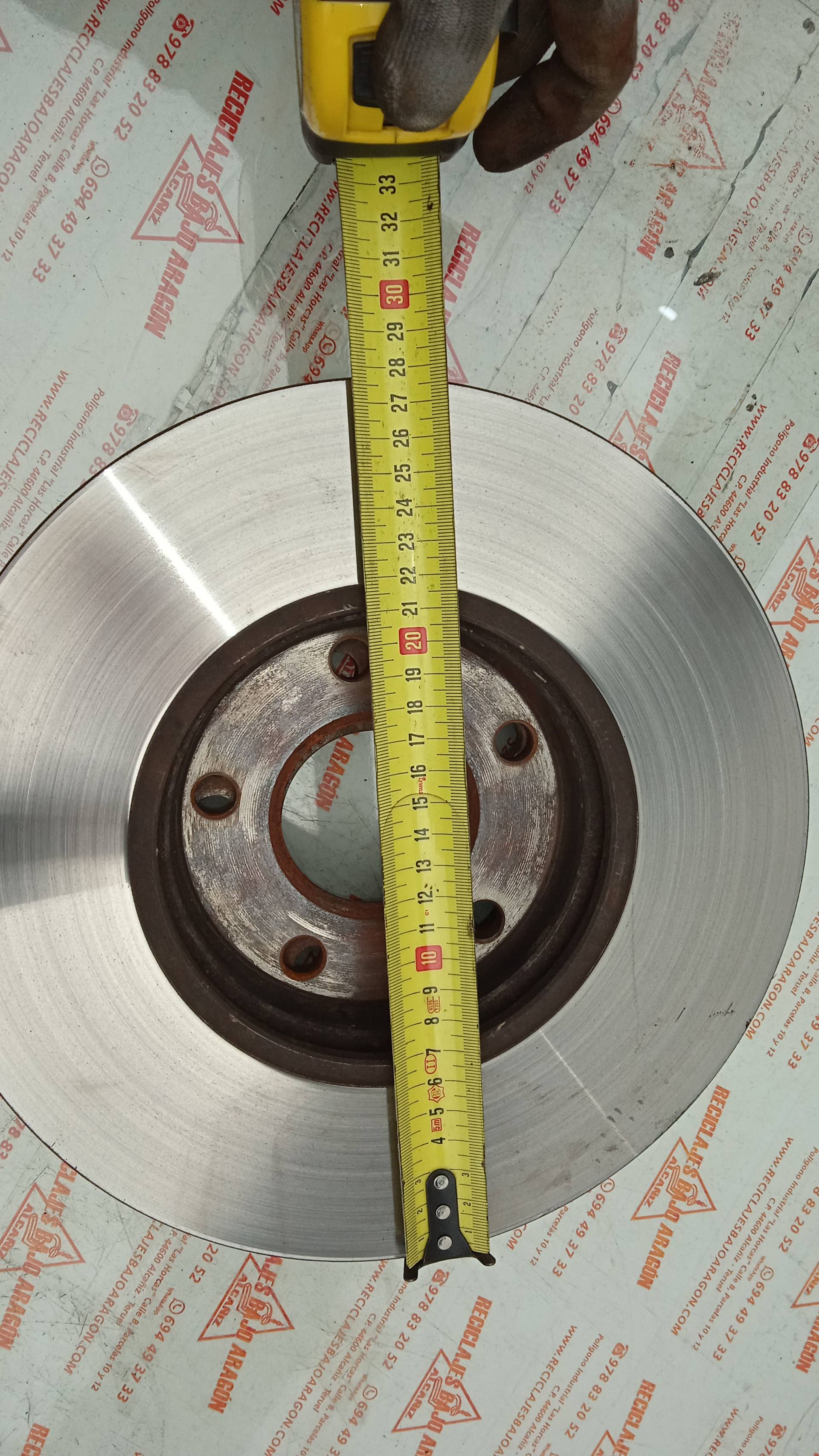 DISCO FRENO DELANTERO FORD TOURNEO HCPB