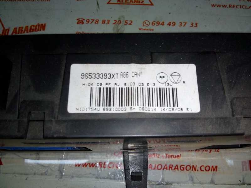 MANDO CLIMATIZADOR CITROEN C2 KFVTU3JP