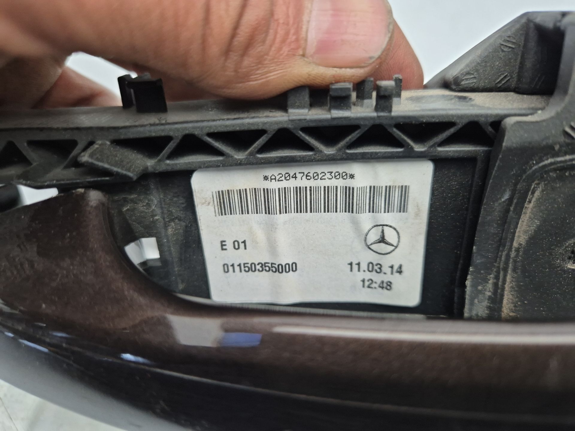 MANETA EXTERIOR DELANTERA IZQUIERDA MERCEDES-BENZ  