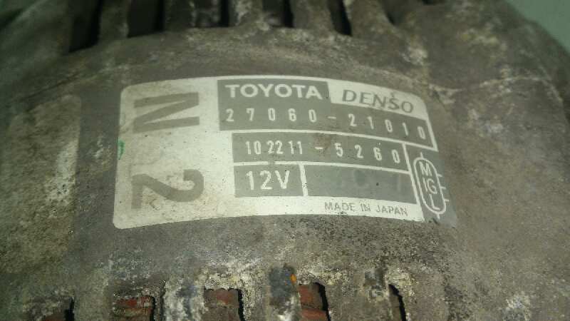 ALTERNADOR TOYOTA YARIS 2NZFE