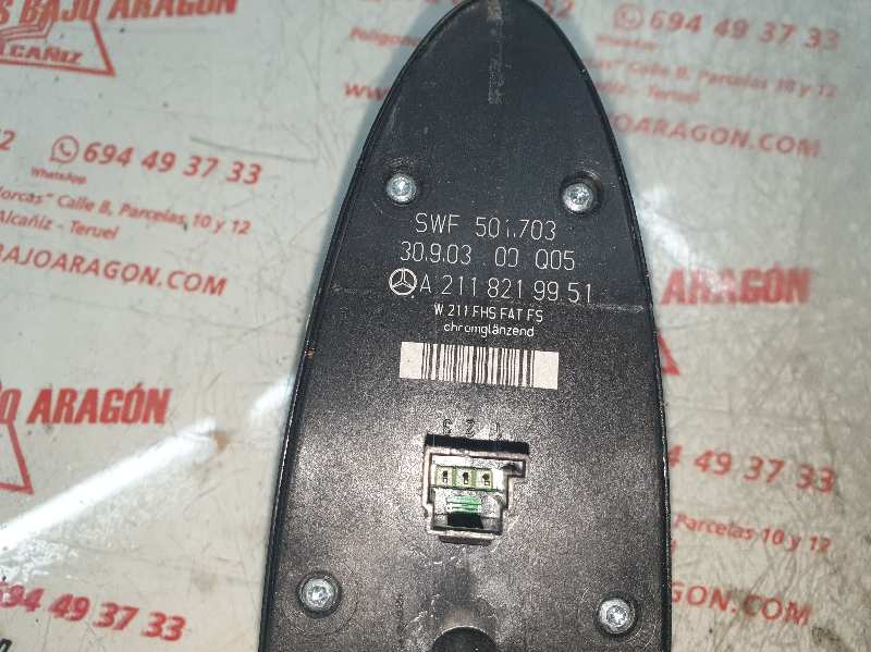 MANDO ELEVALUNAS DELANTERO IZQUIERDO MERCEDES-BENZ 647961