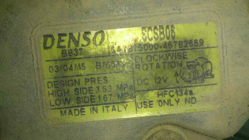 COMPRESOR AIRE ACONDICIONADO FIAT PUNTO 188A4000