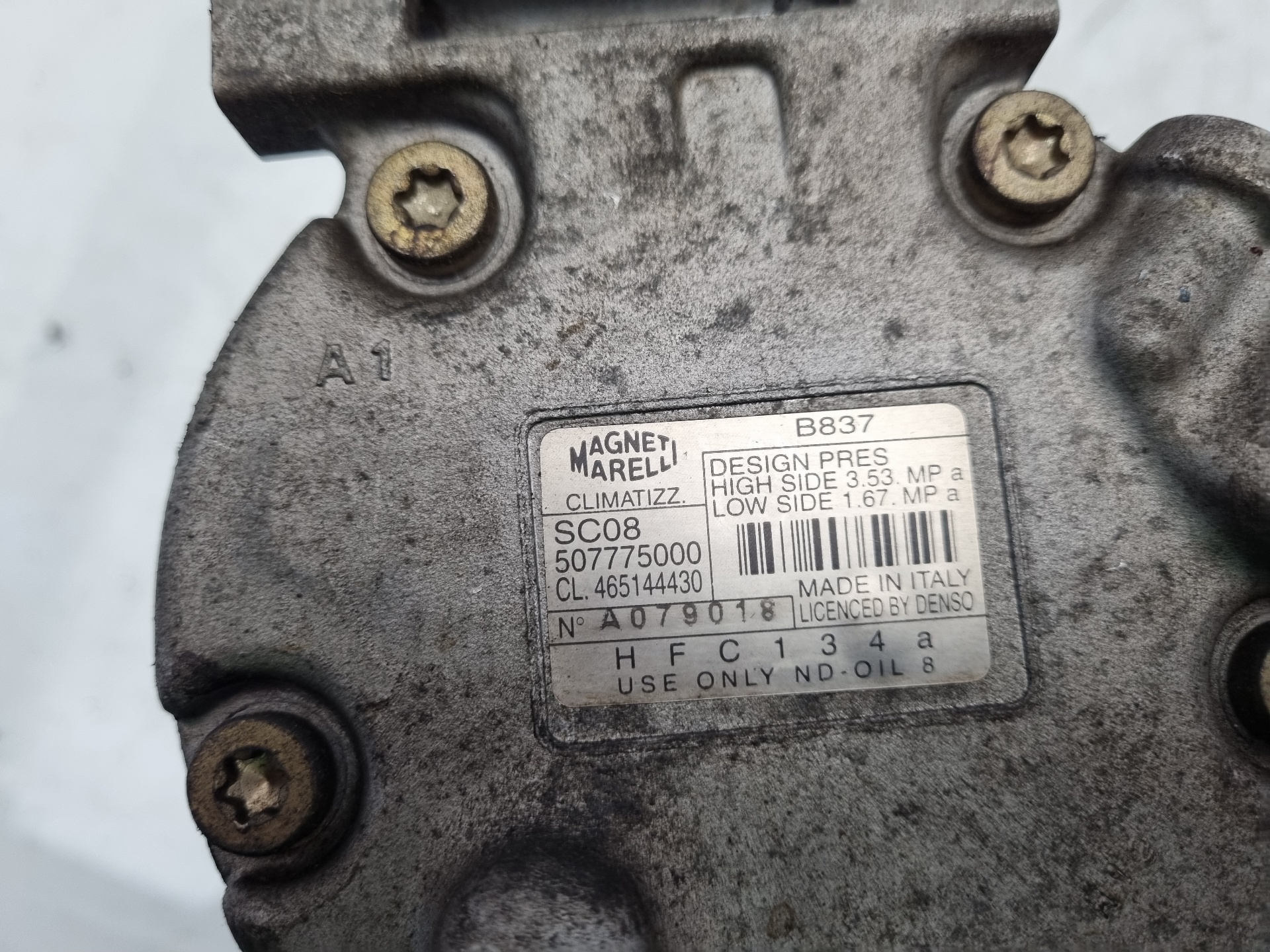 COMPRESOR AIRE ACONDICIONADO FIAT DOBLO 223A5000