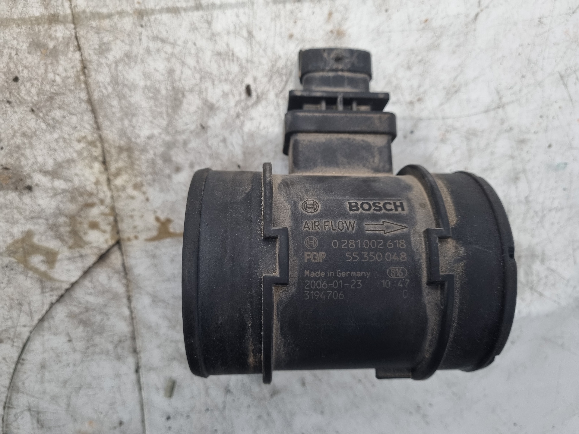 CAUDALIMETRO OPEL VECTRA Z19DT