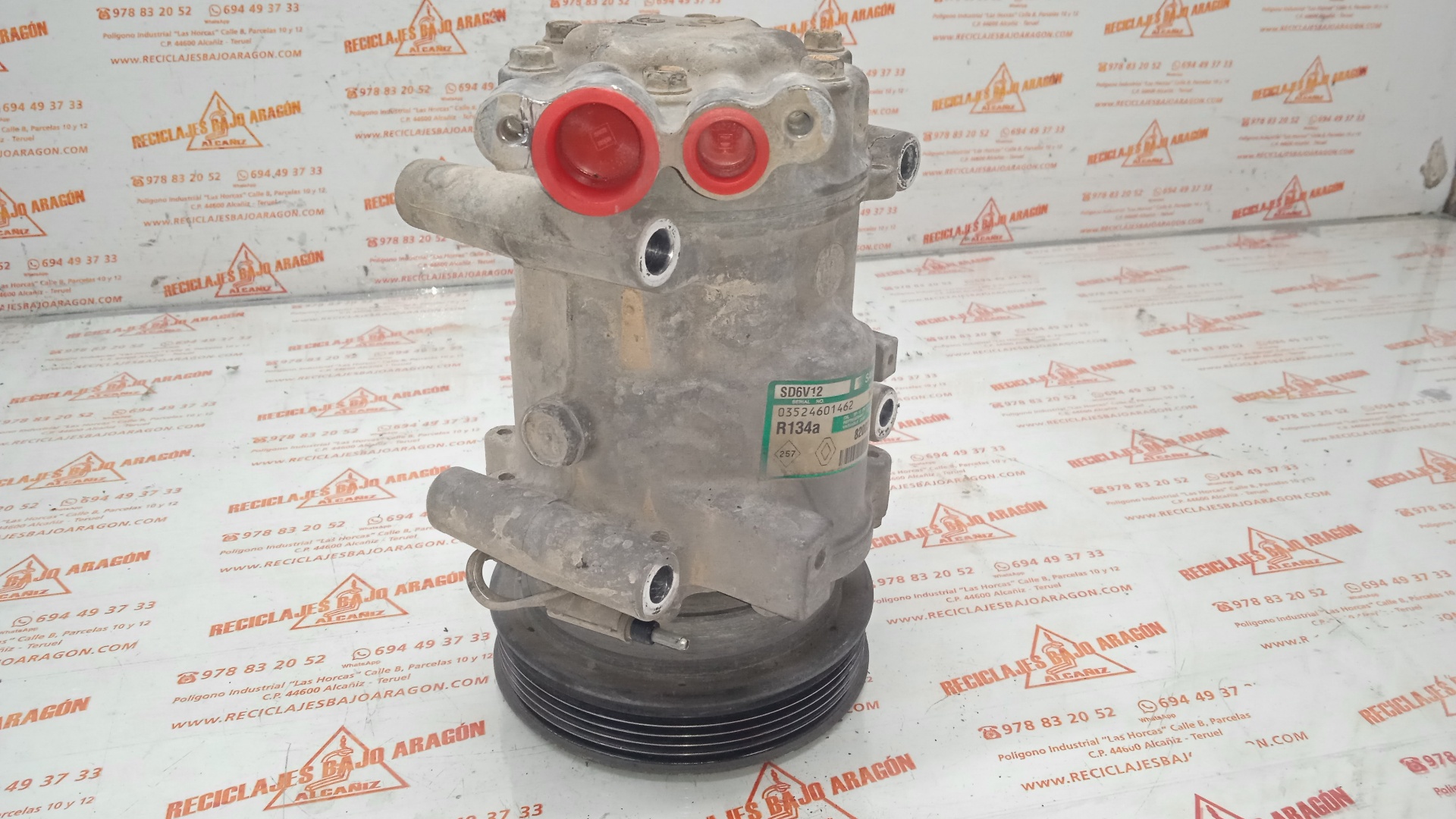 COMPRESOR AIRE ACONDICIONADO RENAULT CLIO K4J C7