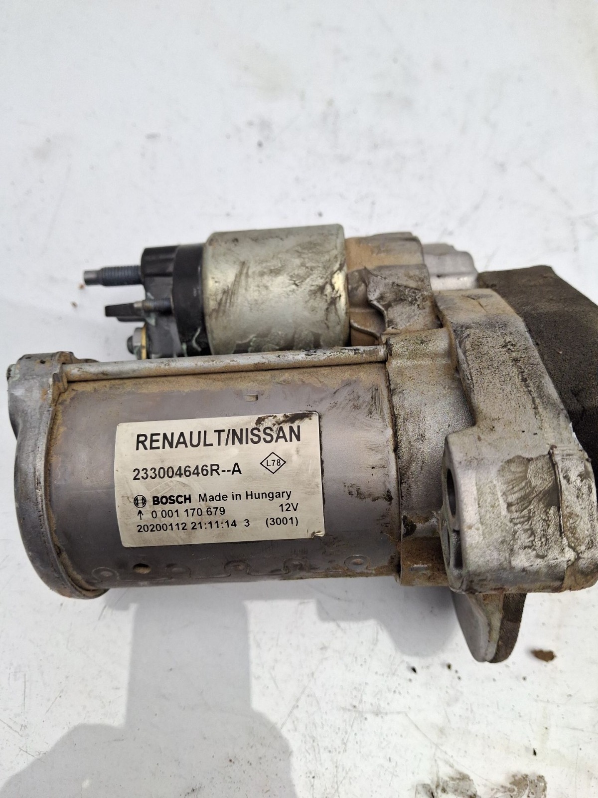 MOTOR ARRANQUE NISSAN JUKE 