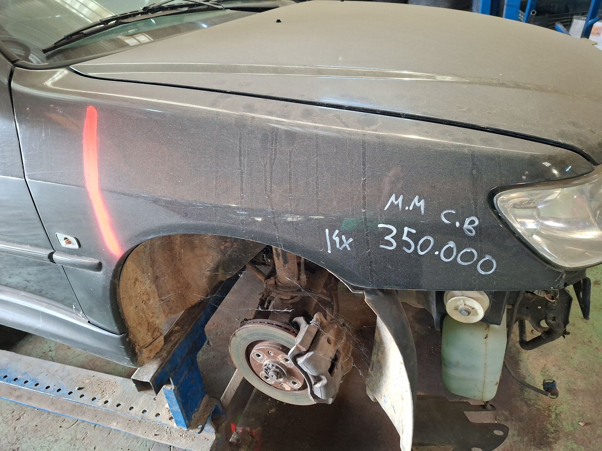 ALETA DELANTERA DERECHA PEUGEOT 306 