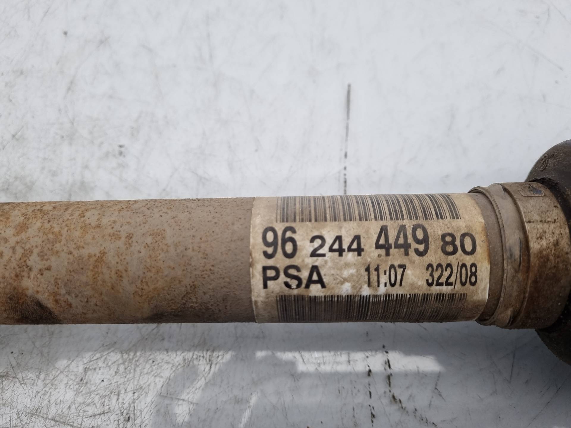 TRANSMISION DELANTERA IZQUIERDA CITROEN BERLINGO 9HW