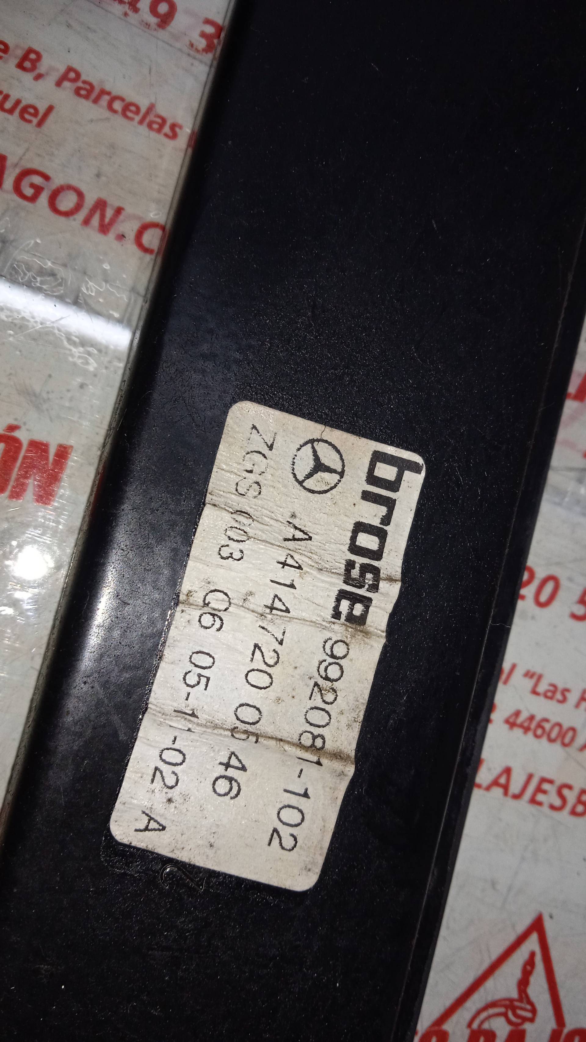 ELEVALUNAS DELANTERO IZQUIERDO MERCEDES-BENZ VANEO 668914