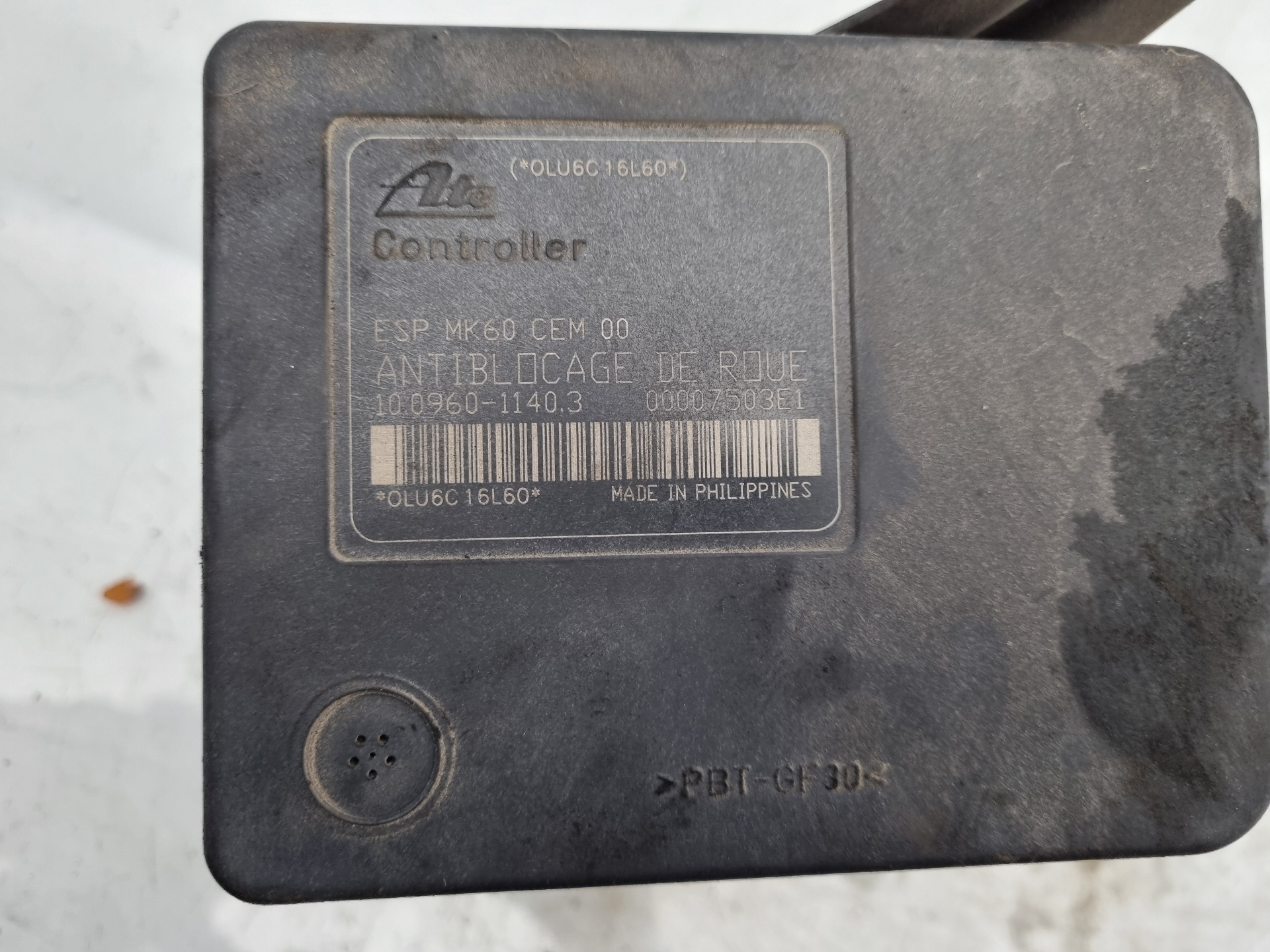 ABS CITROEN C5 BERLINA RHR