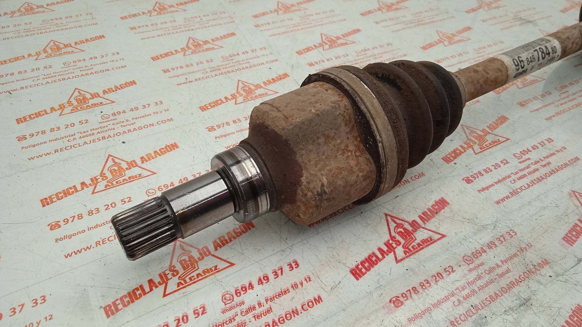 TRANSMISION DELANTERA IZQUIERDA CITROEN C2 8HZ