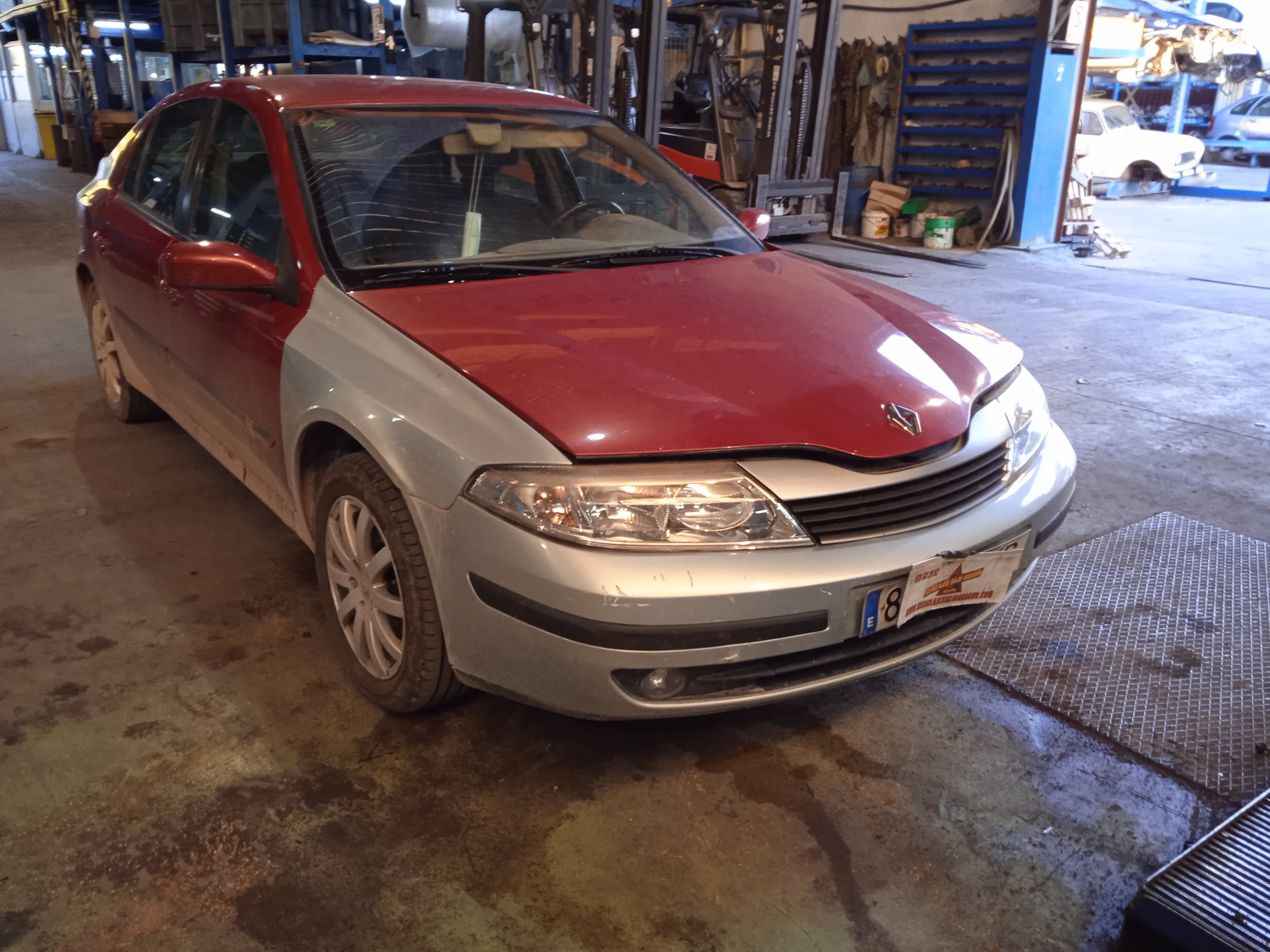 WARNING RENAULT LAGUNA F9Q C7