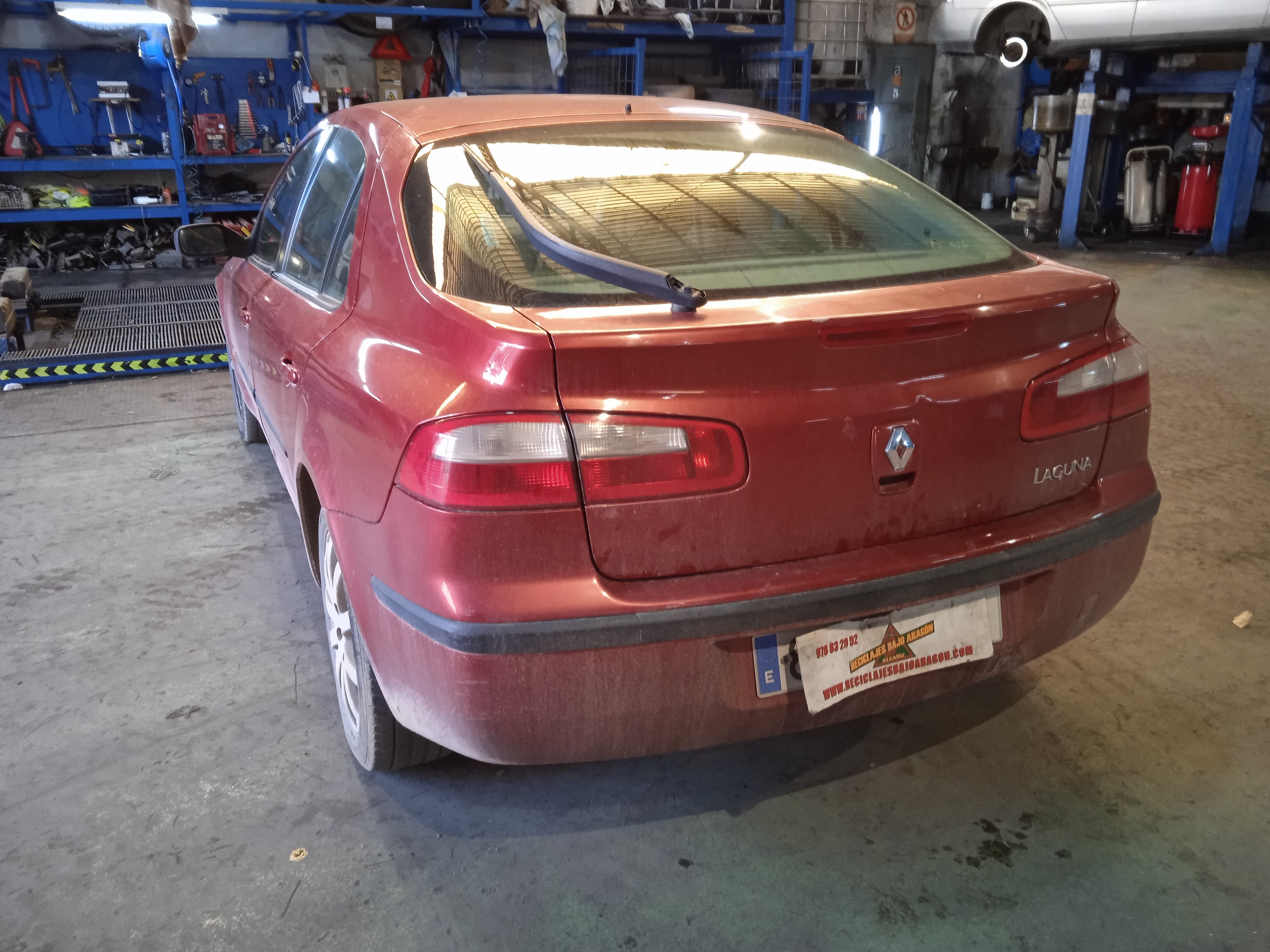 WARNING RENAULT LAGUNA F9Q C7