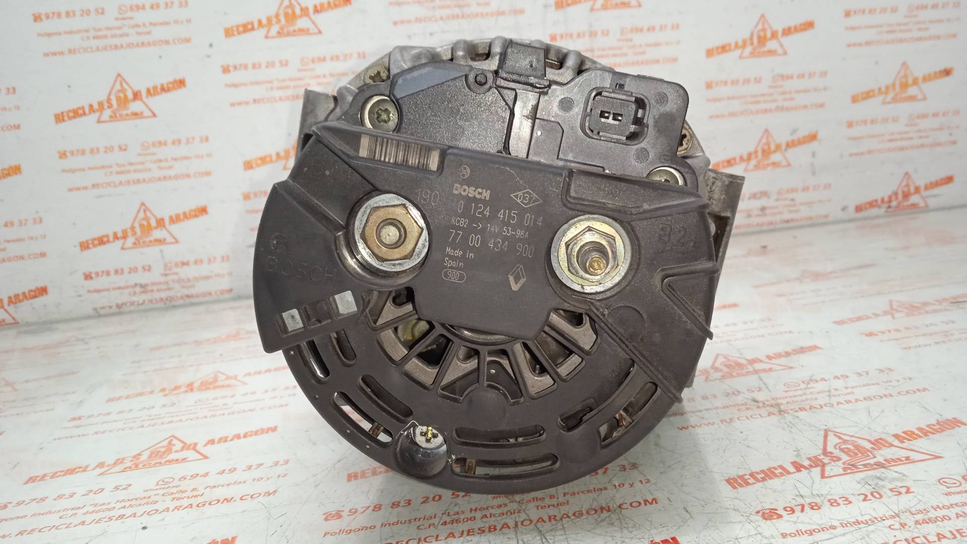 ALTERNADOR RENAULT LAGUNA K4M D7