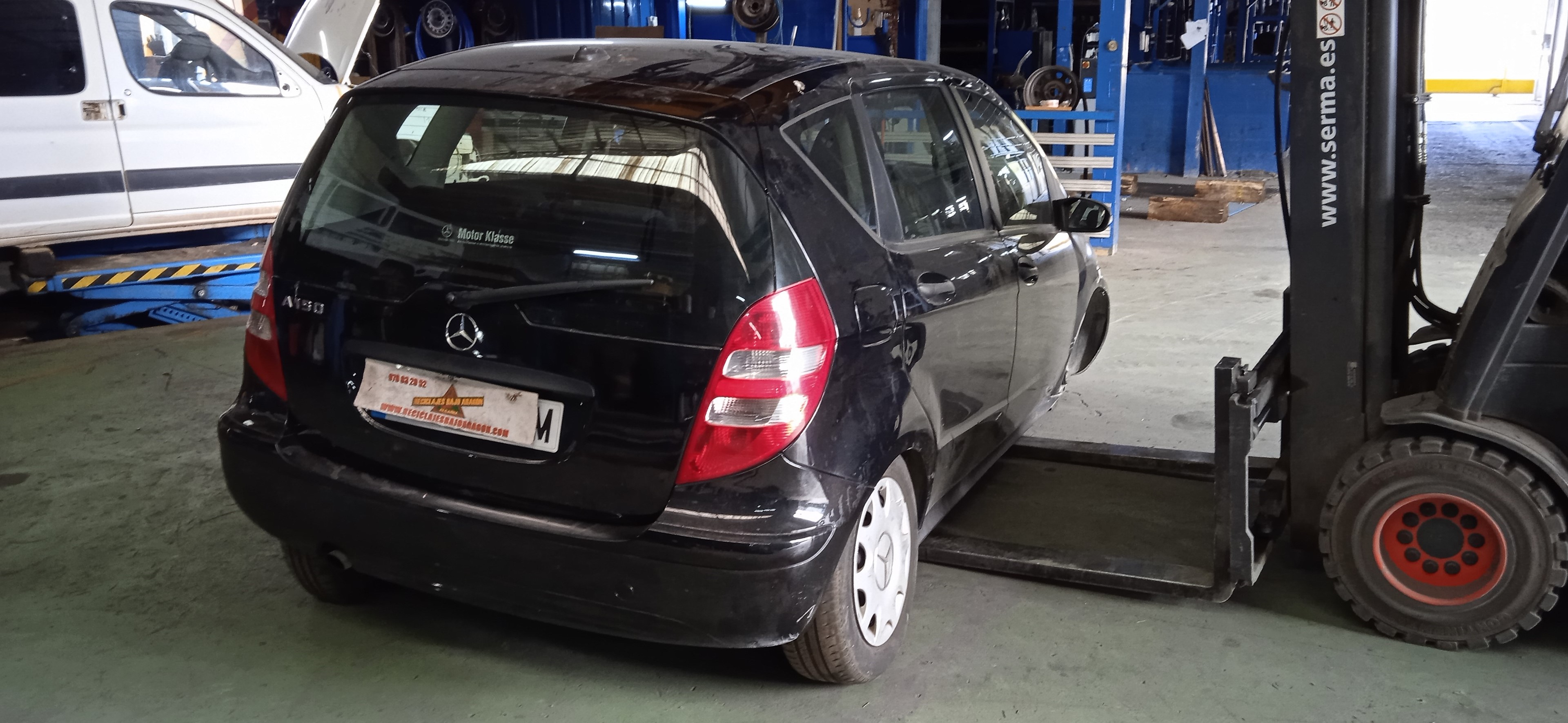 WARNING MERCEDES-BENZ CLASE A M266920