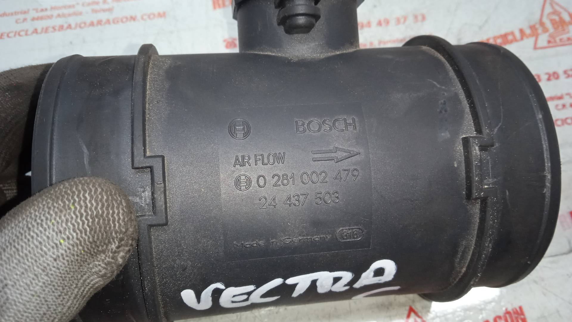 CAUDALIMETRO OPEL VECTRA Y22DTR