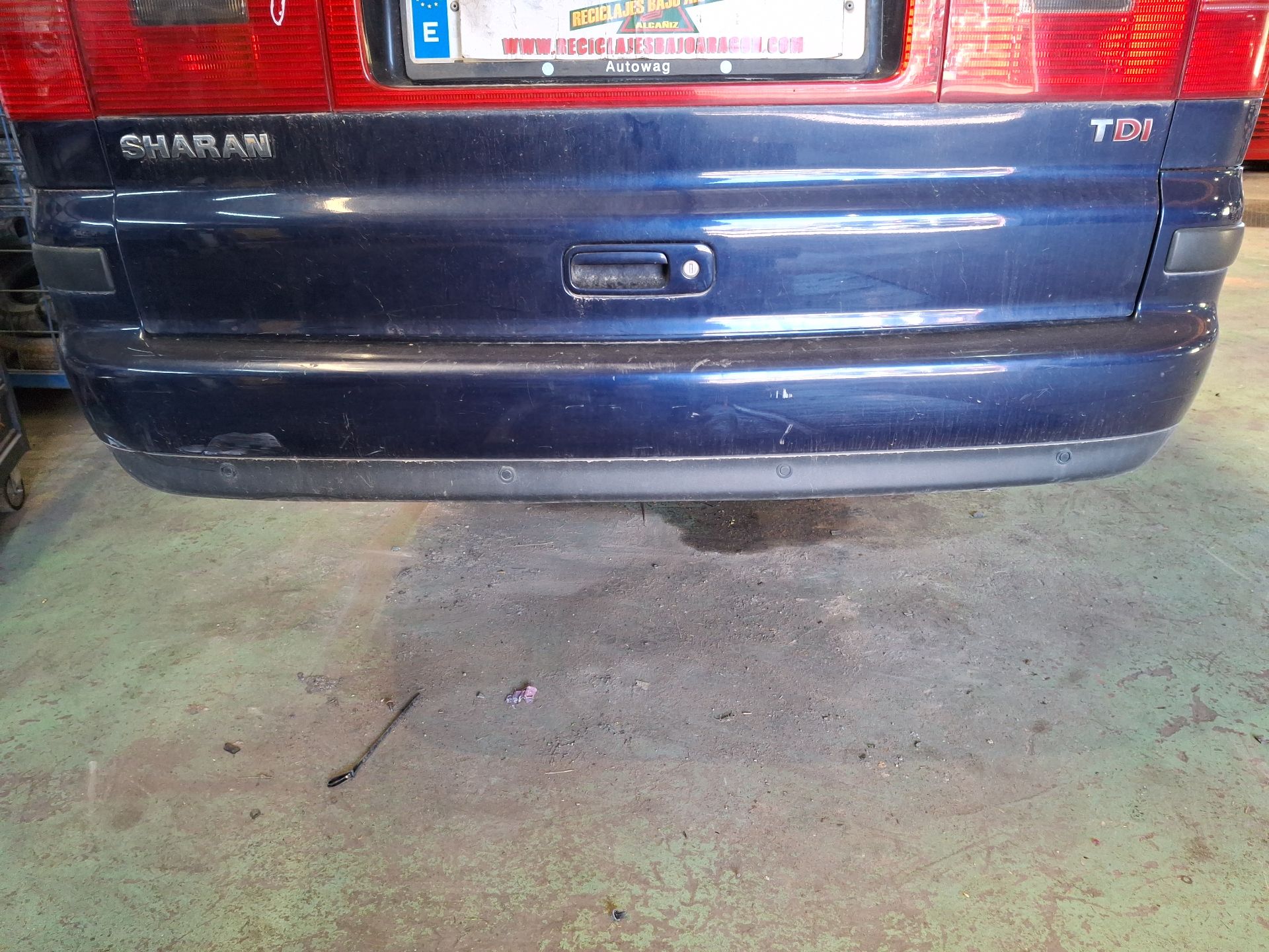  VOLKSWAGEN SHARAN Furgoneta/monovolumen (7M_) 1.9 TDI (7M6, 7M9)