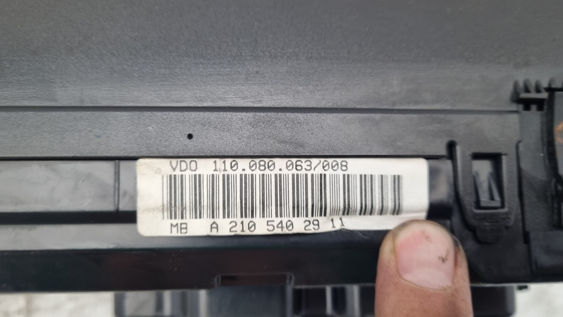 CUADRO INSTRUMENTOS MERCEDES-BENZ CLASE E OM613961