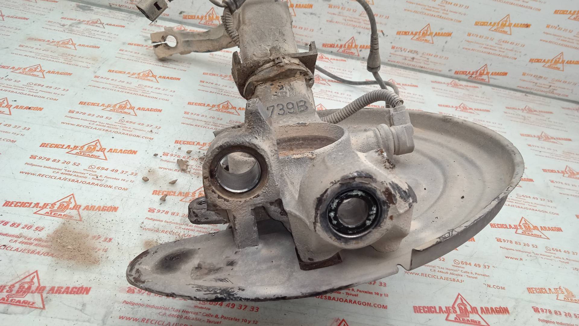 MANGUETA DELANTERA IZQUIERDA VOLKSWAGEN PASSAT AVB