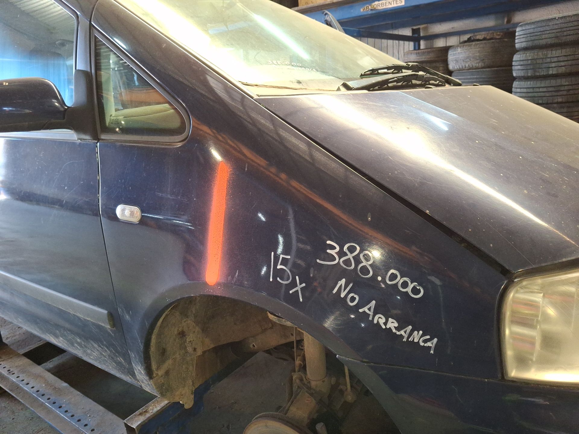 ALETA DELANTERA DERECHA VOLKSWAGEN SHARAN 