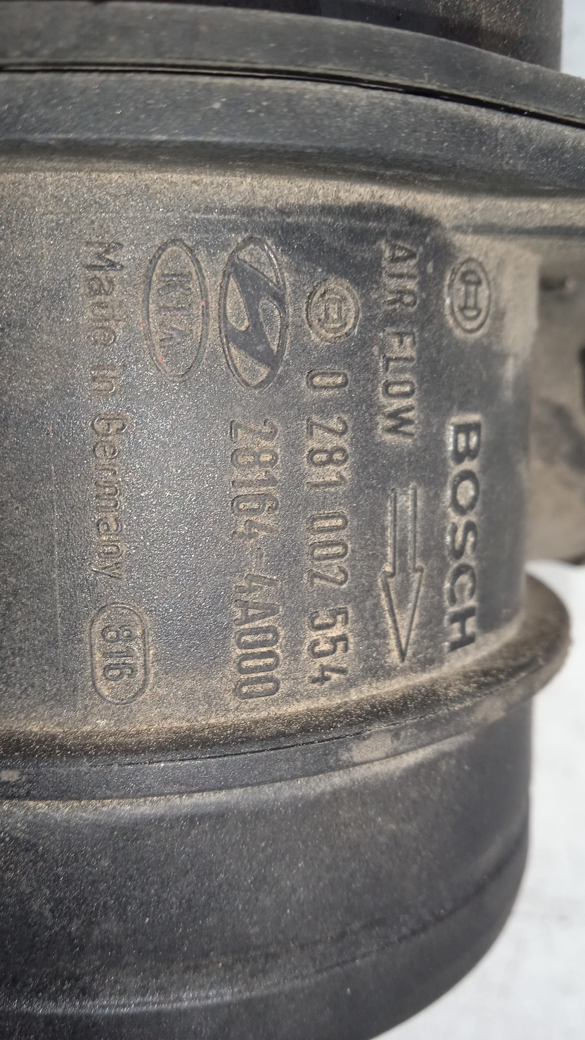 CAUDALIMETRO HYUNDAI TERRACAN J3