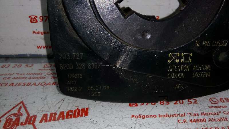 ANILLO AIRBAG RENAULT LAGUNA F9Q 17