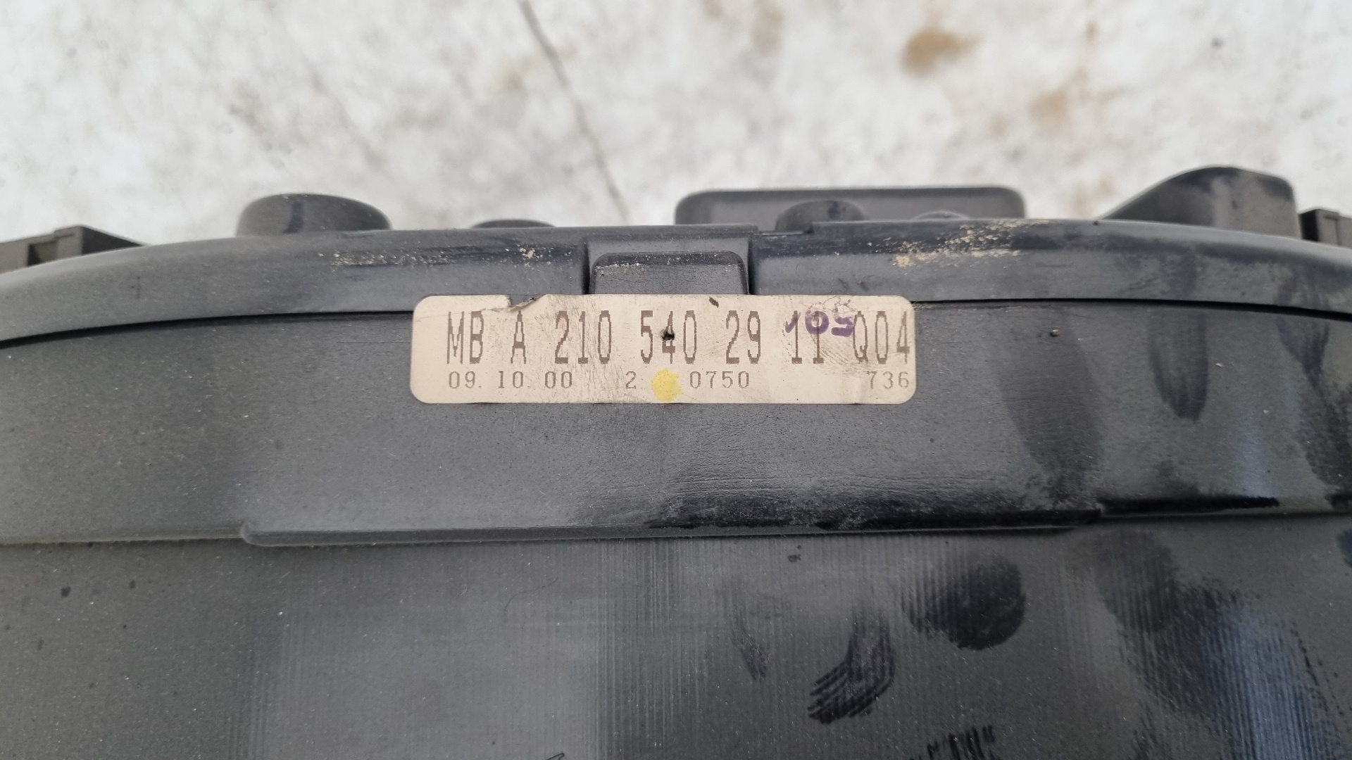 CUADRO INSTRUMENTOS MERCEDES-BENZ CLASE E OM613961