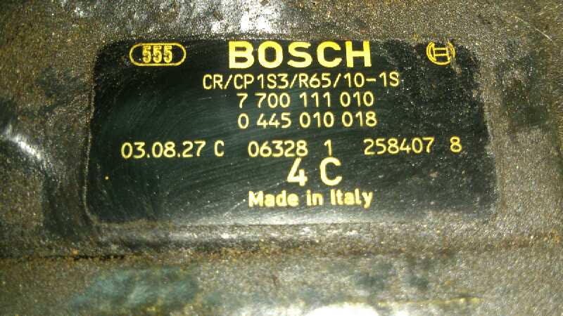 BOMBA INYECCION RENAULT LAGUNA F9Q750